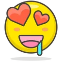 Free Love Heart Eye Icon