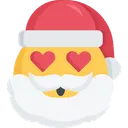 Free Santa Christmas Emoji Icon