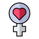 Free Love Female Love Valentine Icon