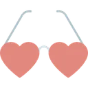 Free Love Glasses Icon