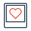 Free Love Frame Photo Icon