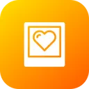 Free Love Frame Photo Icon