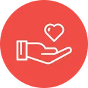 Free Love Heart Care Icon