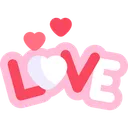 Free Love Valentine Couple Icon