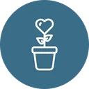 Free Love Plant Care Icon