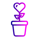 Free Love Plant Care Icon