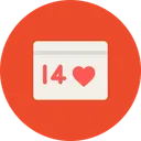 Free Love Romantic Valentine Icon