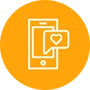 Free Love Chat Message Icon