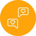 Free Love Chat Message Icon