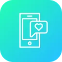 Free Love Chat Message Icon