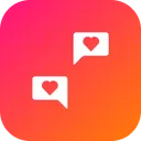 Free Love Chat Message Icon