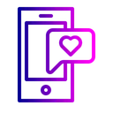 Free Love Chat Message Icon