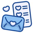 Free Message Love Heart Icon