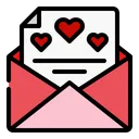 Free Love Mail Love Letter Love Icon
