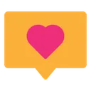 Free Love Heart Message Icon