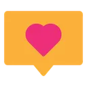 Free Love Heart Message Icon