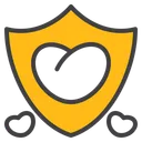 Free Love Shield Protect Romance Icon