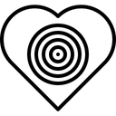 Free Love Target  Icon