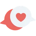 Free Love Text Message Text Icon
