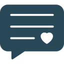 Free Loving Chat Chat Bubble Speech Bubble Icon