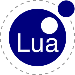 Free Lua Logo Icon - Download in Flat Style