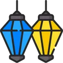 Free Luci Illuminazione Natale Icon