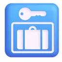 Free Luggage Color Icon