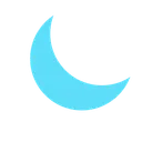 Free Luna Noche Clima Icon