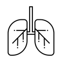 Free Lunge Organ Medizin Symbol