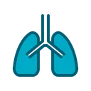 Free Respiratory Organ Breath Icon