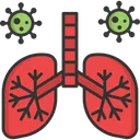 Free A Lungs Lungs Infection Virus In Lungs Icon