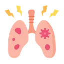 Free Coronavirus Virus Lungs Icon