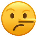 Free Lying Face Emoji Emoticon Icon