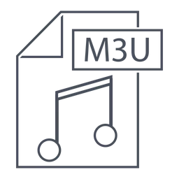Free M3u file  Icon