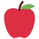 Free Vermelho Maca Fruta Ícone