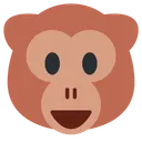 Free Macaco Rosto Humano Ícone