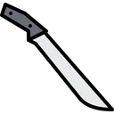 Free Machete Knife Weapon Icon