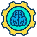 Free Artificial Brain Intelligence Icon