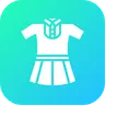 Free Madchen Uniform Stoff Symbol