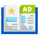 Free Magazine Advertising  Icon