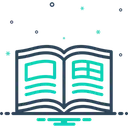 Free Magazine Booklet Reading Icon