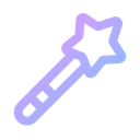 Free Magic wand  Icon