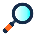 Free Magnifying Glass Find Zoom Icon