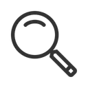 Free Magnifying Glass Search Find Icon