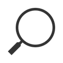 Free Magnifying  Icon