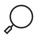 Free Magnifying  Icon