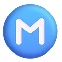 Free M Color Icon