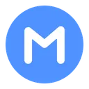 Free M Flat Icon