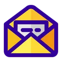 Free Inbox Email Open Document Mail Icon