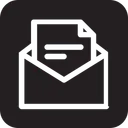 Free Mail Document Mail Email Icon